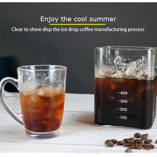 tropfeisgekühlte Cold Brew Kaffeemaschine